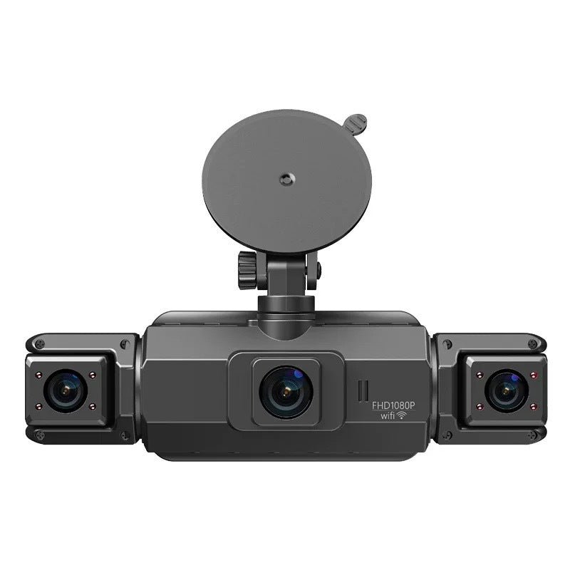 The 4K 1080P HD Dashcam Supports Smartphone Connectivity